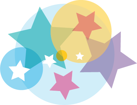 Stars and circles